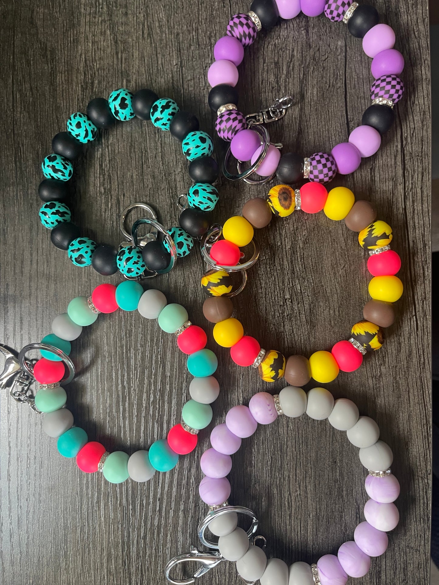 Beaded Wristlet