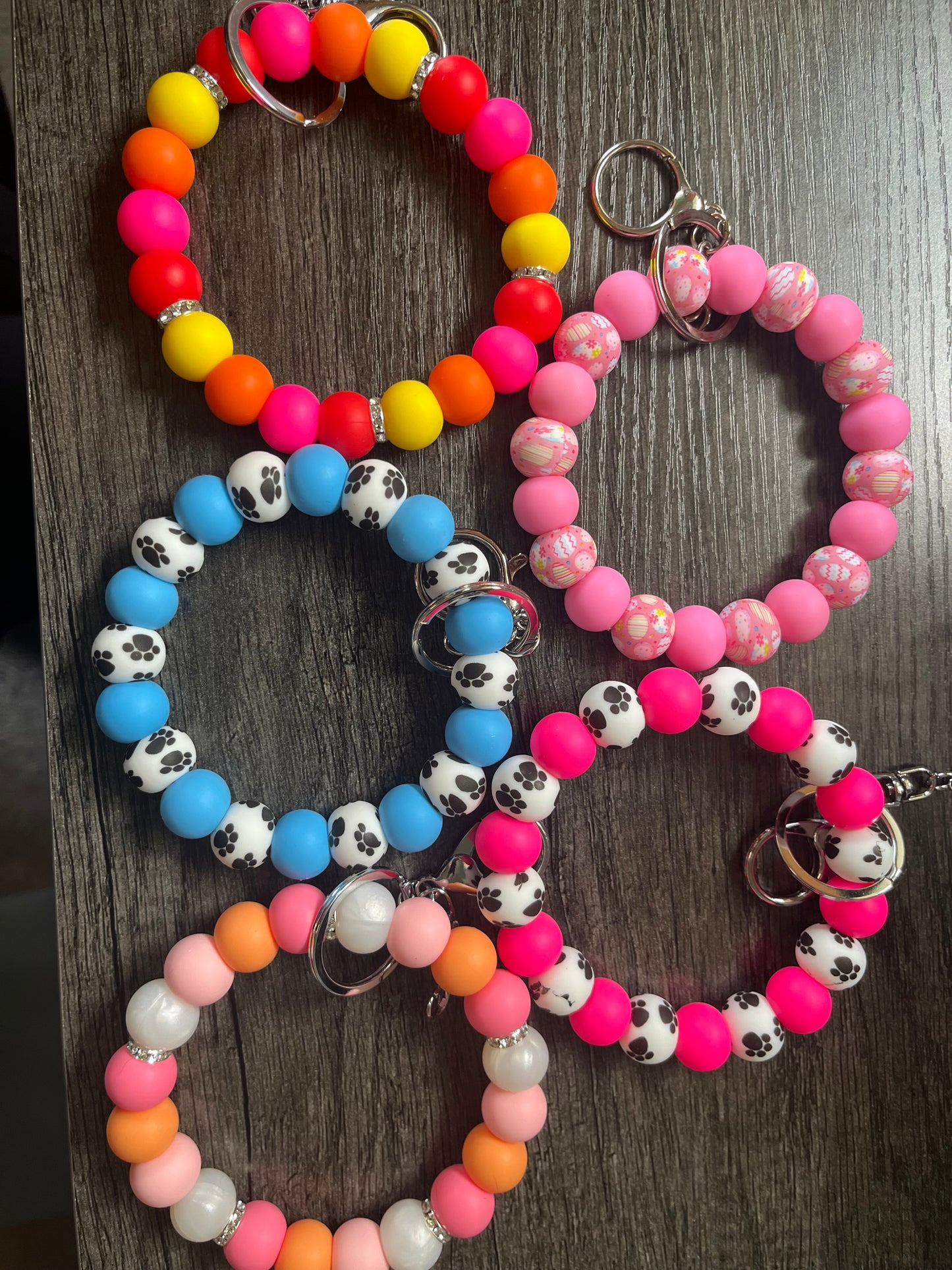 Beaded Wristlet